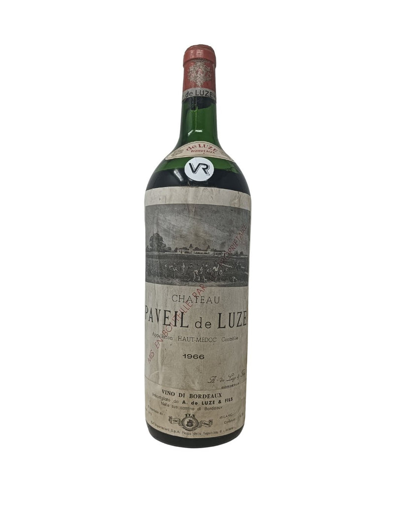 1,5L Chateau Paveil de Luze Haut Medoc - 1966 - A. de Luze & Fils - Raritätenweine