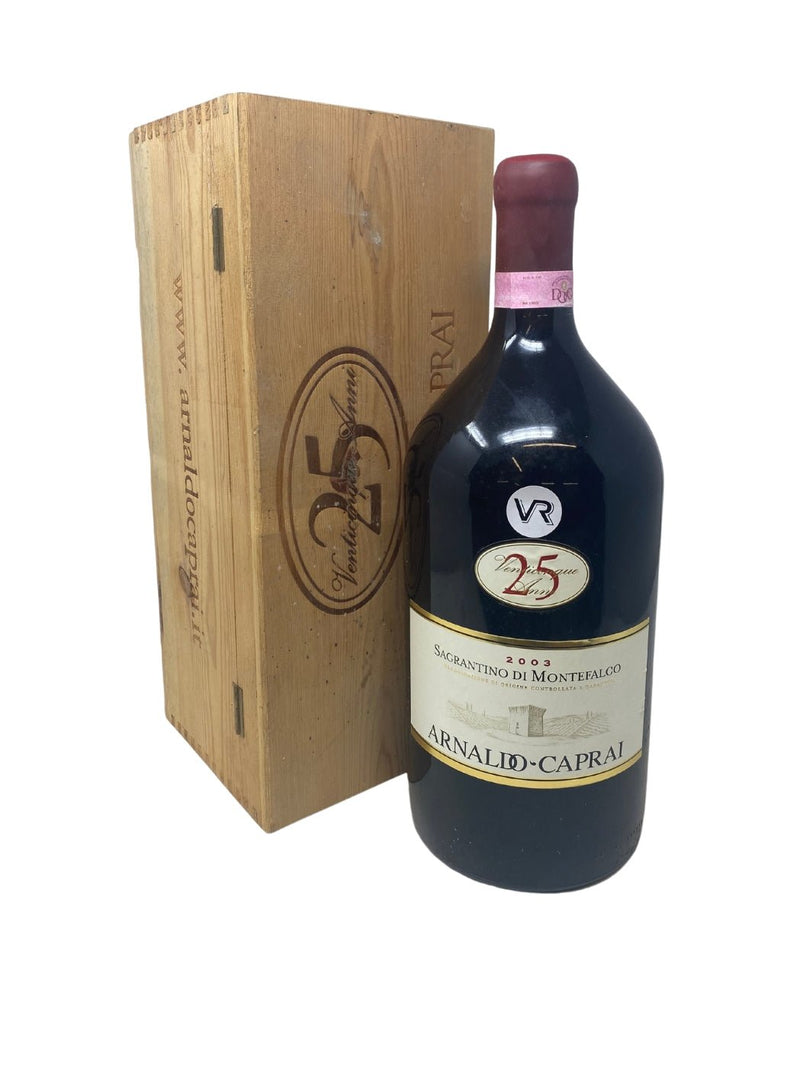 3L Sagrantino di Montefalco "25 Jahrestag" IOWC - 2003 - Arnaldo Caprai - Seltene Weine