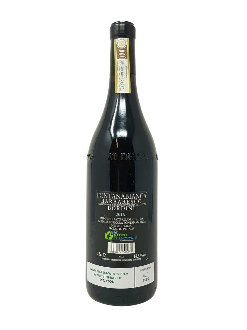 6x Barbaresco "Bordini" IOWC - 2016 - Fontanabianca - Raritätenweine