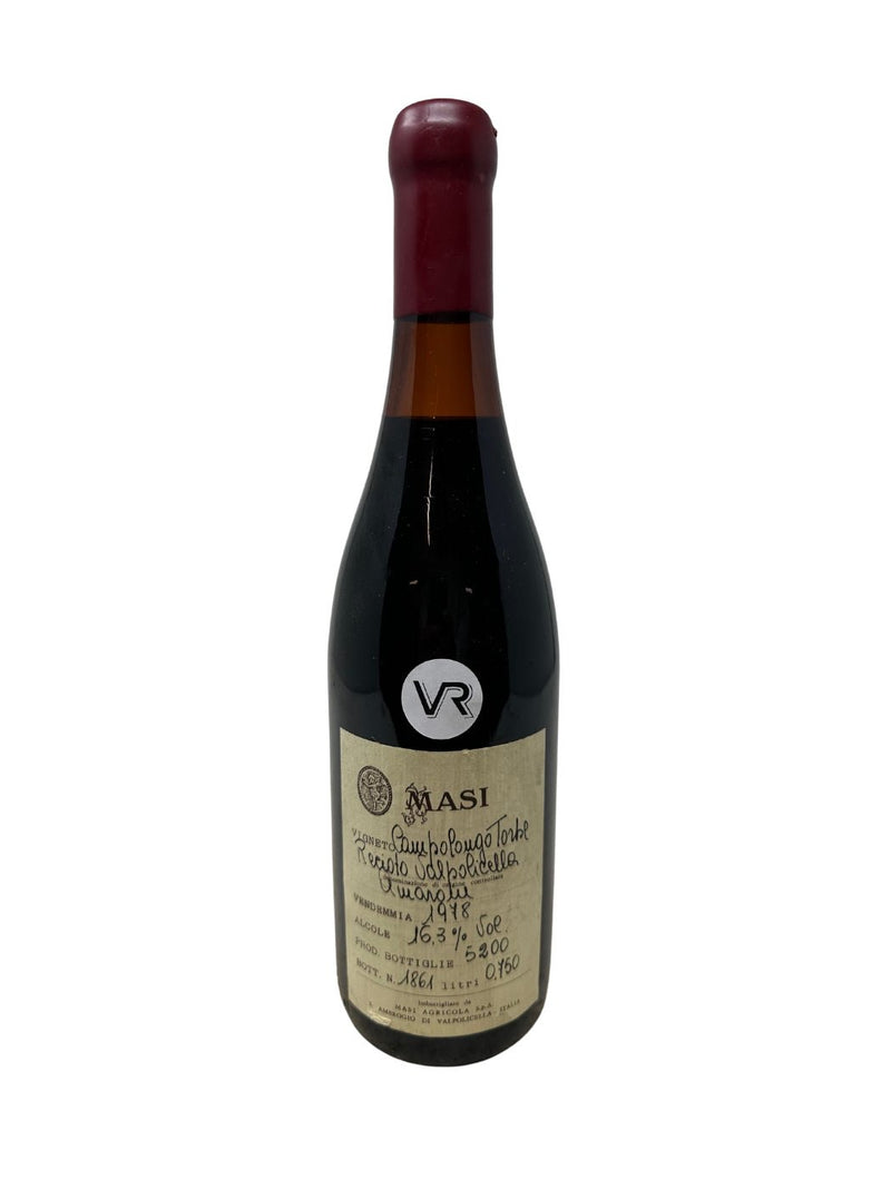 Amarone Recioto "Campolongo Torbe" - 1978 - Masi - Raritätenweine