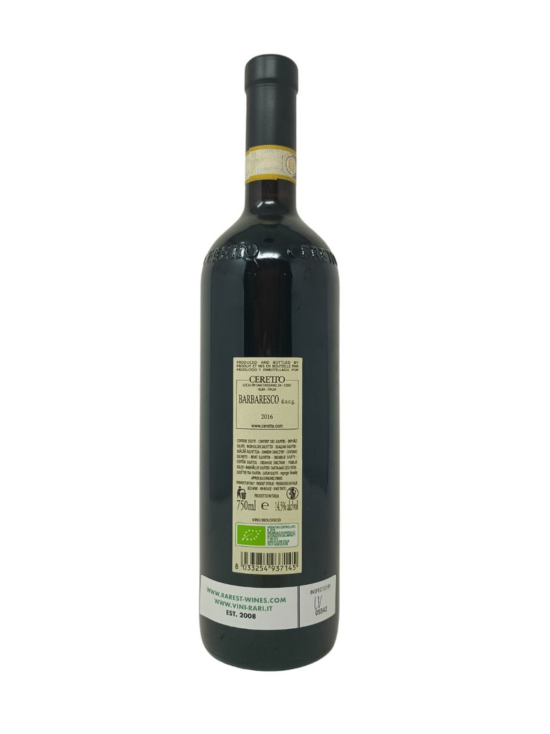 Barbaresco - 2016 - Ceretto - Raritätenweine