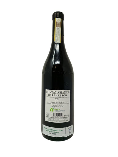 Barbaresco - 2021 - Fontanabianca - Raritätenweine