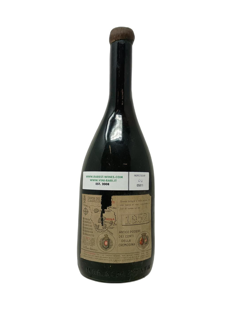 Barbaresco Riserva Cremosina - 1952 - Bersano - Raritätenweine