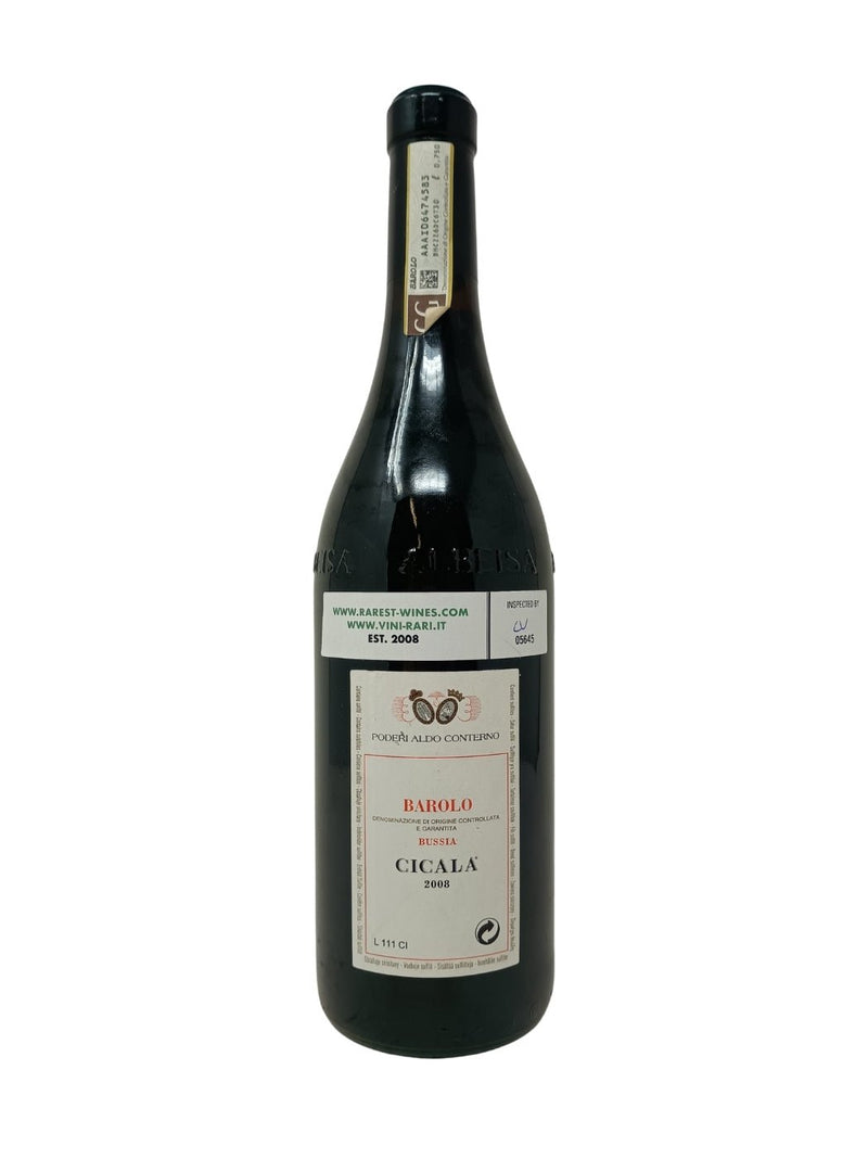 Barolo "Bussia Cicala" - 2008 - Poderi Aldo Conterno - Raritätenweine