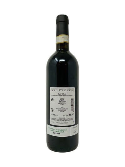 Barolo Bussia "Trentacinque" - 2012 - Massimo Rattalino - Raritätenweine