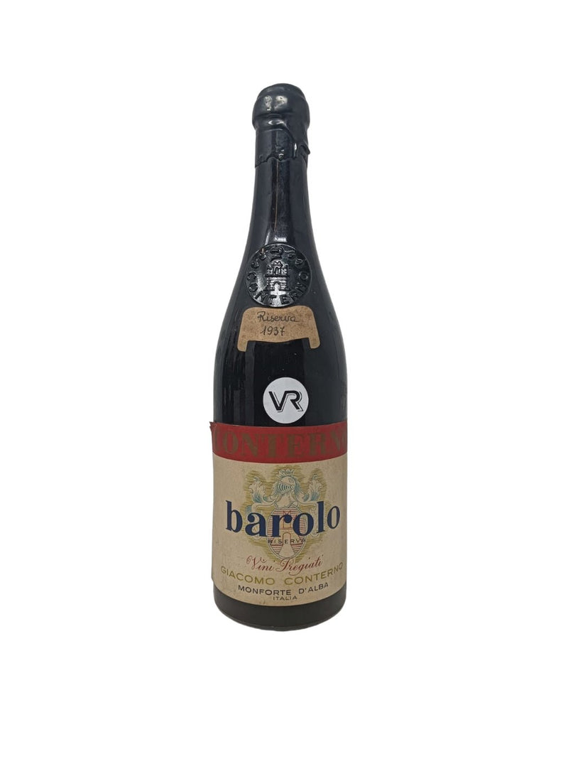 Barolo Riserva - 1937 - Giacomo Conterno - Raritätenweine