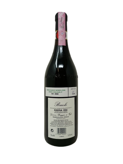 Barolo Riserva IOC - 2004 - Borgogno - Raritätenweine