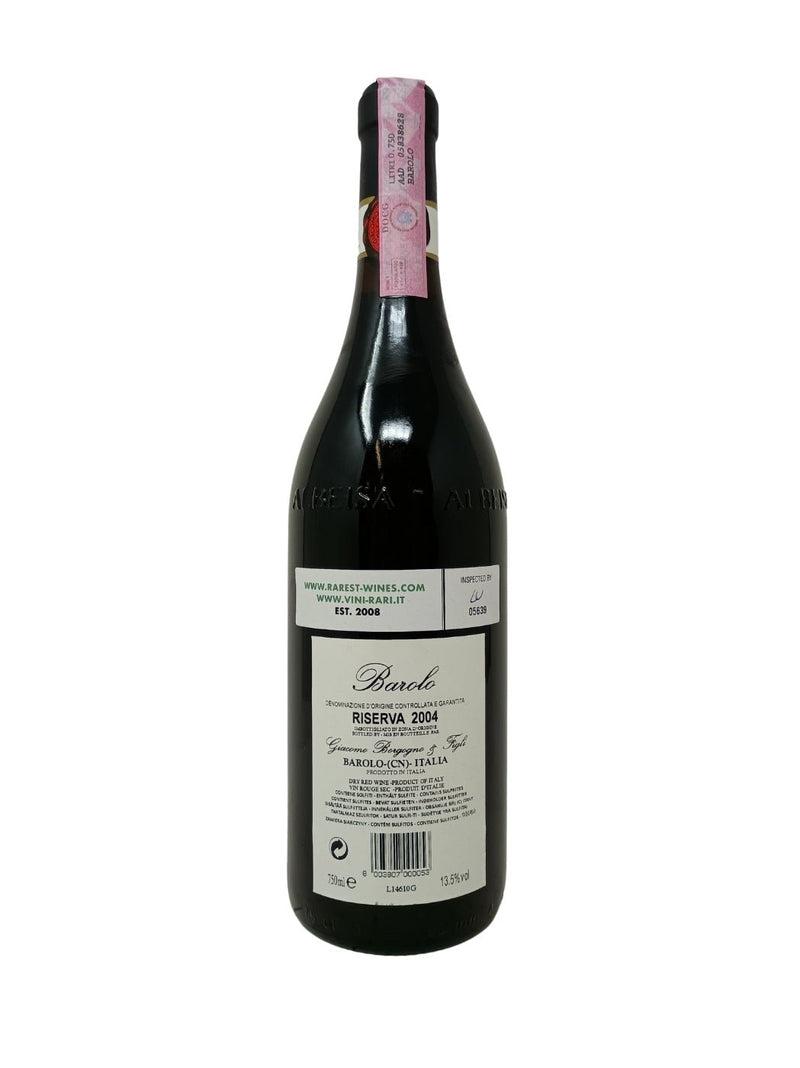 Barolo Riserva IOC - 2004 - Borgogno - Raritätenweine