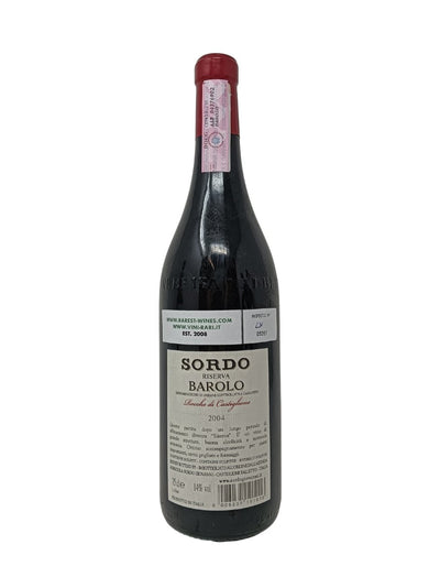 Barolo Riserva "Rocche di Castigione" - 2004 - Giovanni Sordo - Raritätenweine