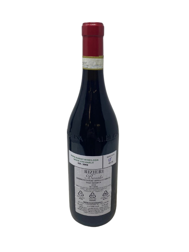 Barolo Riserva "Silio" - 2018 - Rizieri - Rarste Weine