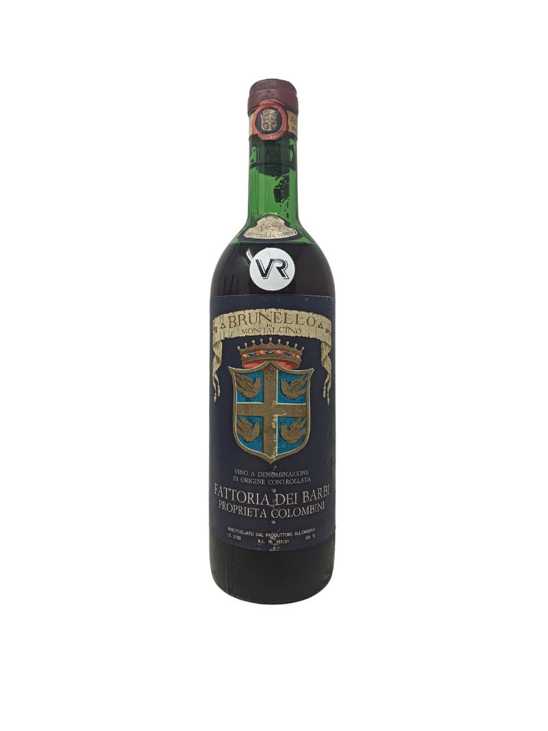 Brunello di Montalcino - 1971 - Fattoria dei Barbi - Raritätenweine