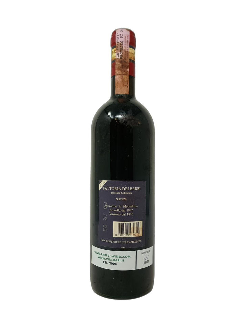 Brunello di Montalcino - 1991 - Fattoria dei Barbi - Raritätenweine