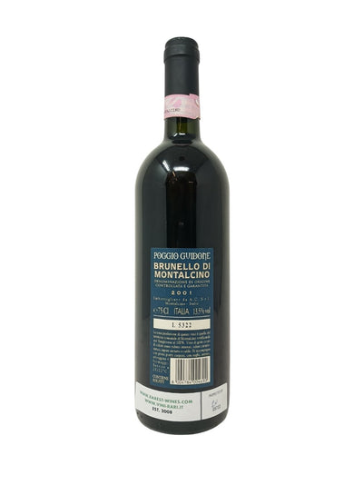 Brunello di Montalcino - 2001 - Poggio Guidone - Raritätenweine