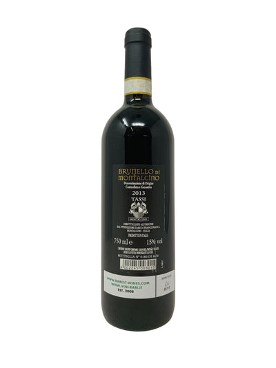 Brunello di Montalcino - 2013 - Tassi - Raritätenweine