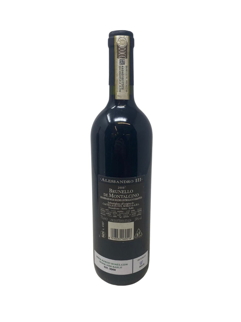 Brunello di Montalcino "Alessandro III" - 2010 - Castiglion del Bosco - Raritätenweine