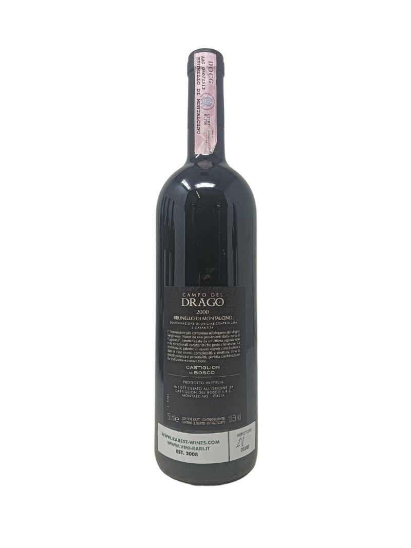 Brunello di Montalcino "Campo del Drago" - 2000 - Castiglion del Bosco - Raritätenweine