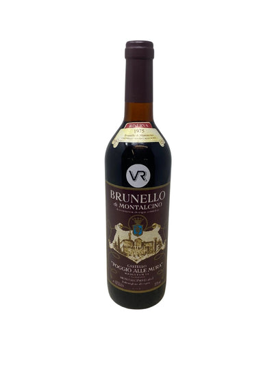 Brunello di Montalcino Riserva - 1975 - Castello Poggio alle Mura - Raritätenweine