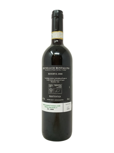 Brunello di Montalcino Riserva - 2008 - Cupano - Raritätenweine