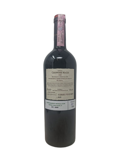 Brunello di Montalcino Riserva "Greppone Mazzi" - 2000 - Ruffino - Raritätenweine