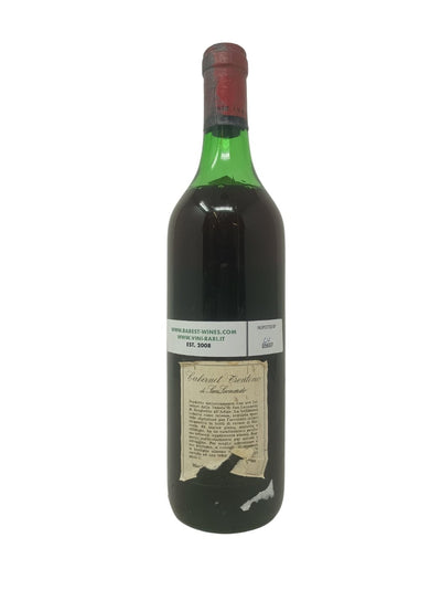 Cabernet Trentino "San Leonardo" - 1982 - Guerrieri Gonzaga - Raritätenweine