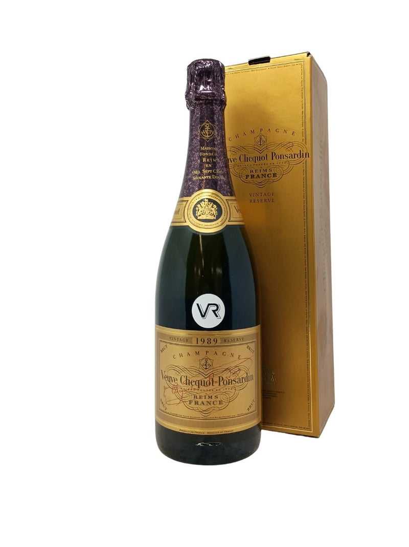 Champagner Cuvee "Vintage Reserve" IOC - 1989 - Veuve Clicquot Ponsardin - Raritätenweine