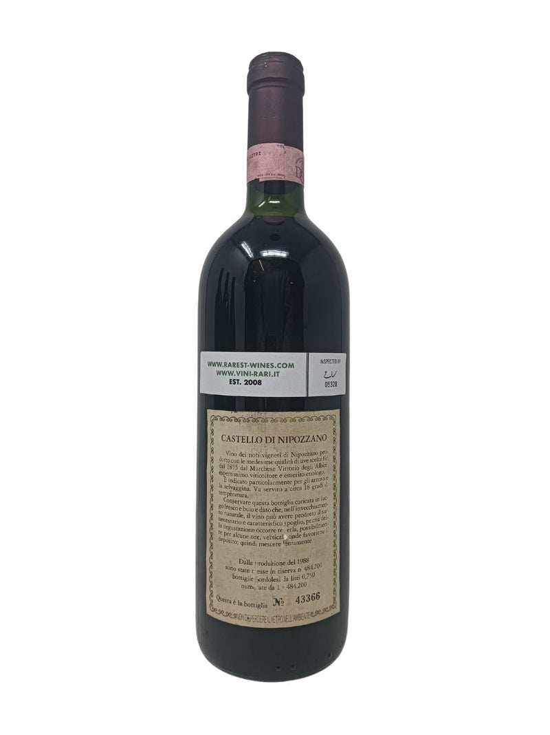 Chianti Rufina Riserva "Nipozzano" - 1988 - Frescobaldi - Raritätenweine