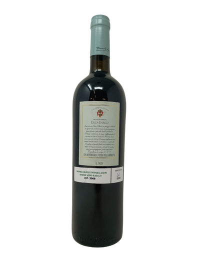 Duca Enrico - 1997 - Duca di Salaparuta - Raritätenweine