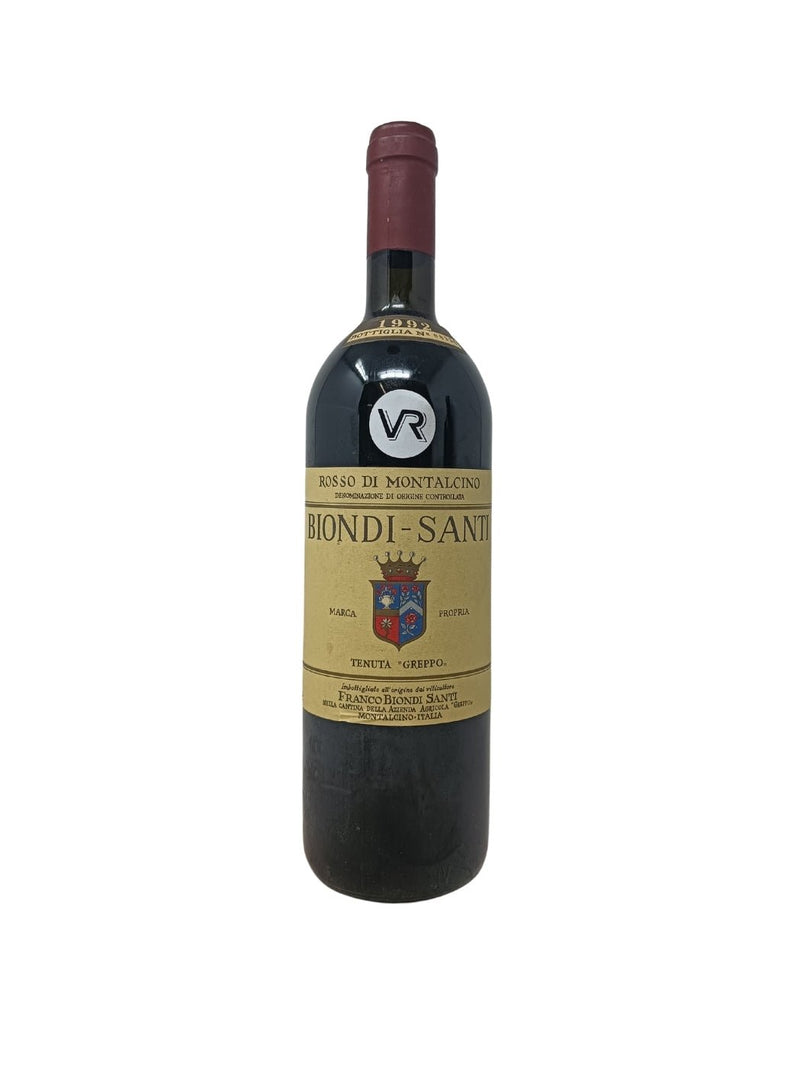 Rosso di Montalcino - 1992 - Biondi Santi - Seltenste Weine