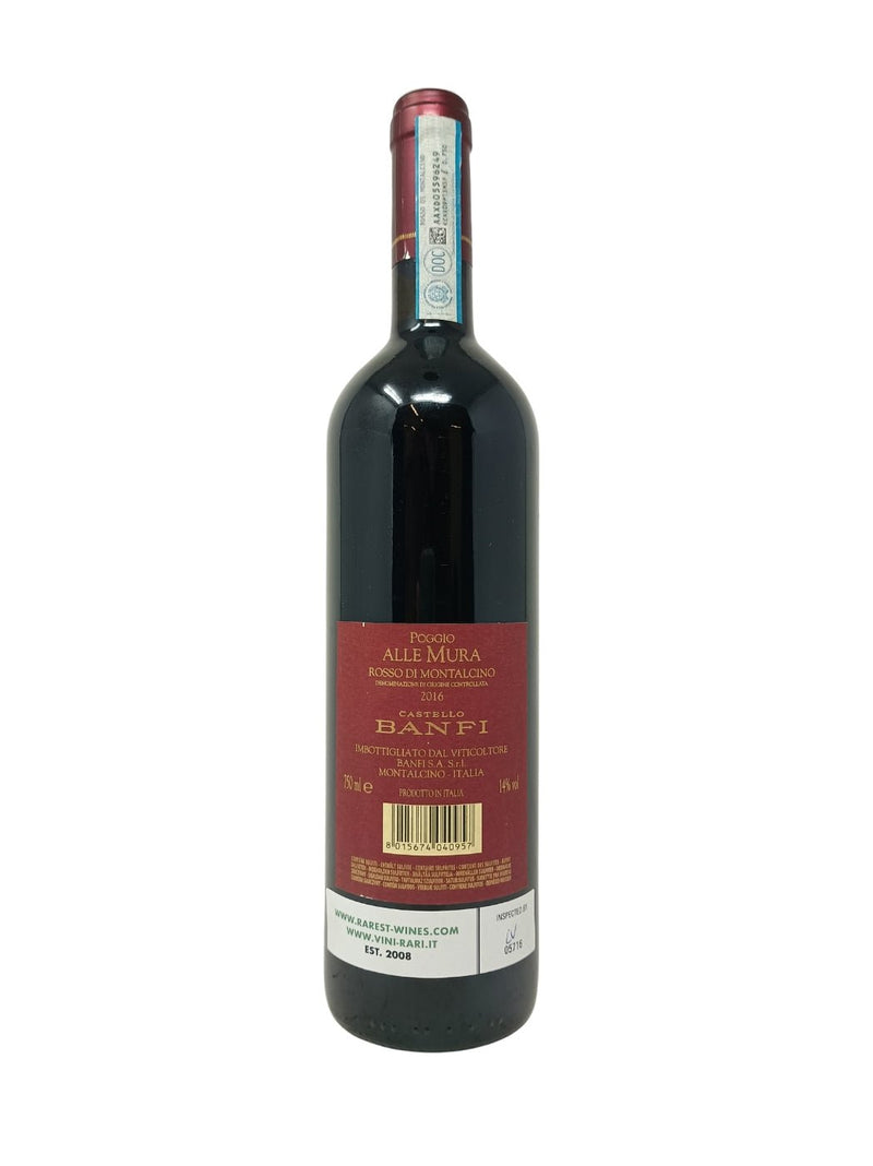 Rosso di Montalcino "Poggio alle Mura" - 2016 - Castello Banfi - Raritätenweine