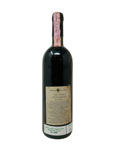 Vino Nobile di Montepulciano Riserva - 1991 - Fattoria del Cerro - Raritätenweine