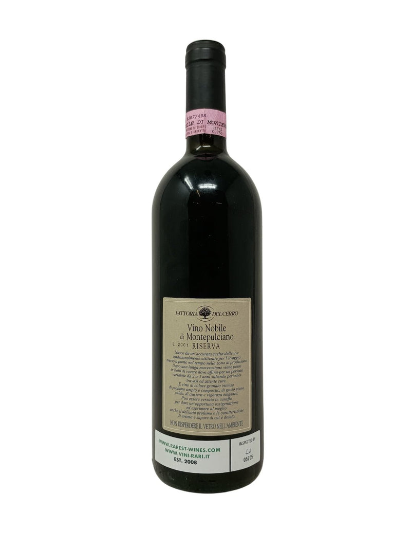 Vino Nobile di Montepulciano Riserva - 1998 - Fattoria del Cerro - Raritätenweine