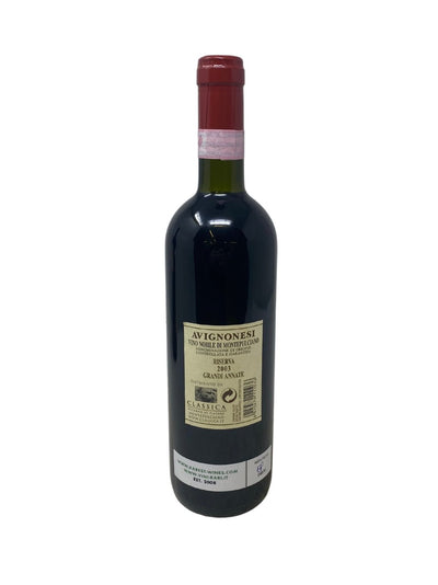 Vino Nobile di Montepulciano Riserva Grandi Annate - 2003 - Avignonesi - Raritätenweine