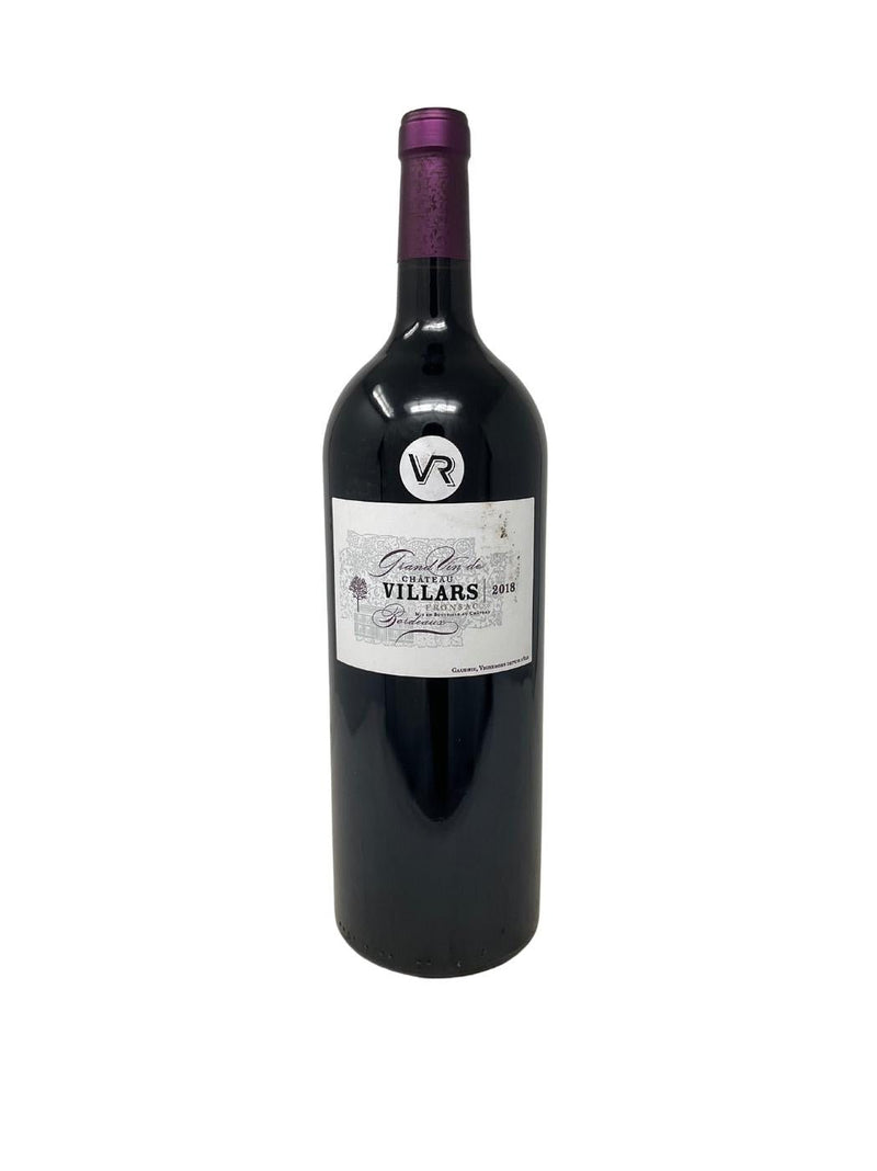 1,5L Chateau Villars - 2018 - Fronsac - Raritätenweine