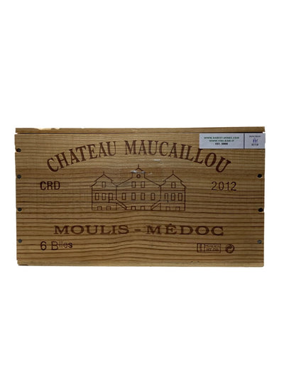 6x Chateau Maucaillou - 2012 - Moulis Medoc - Raritätenweine