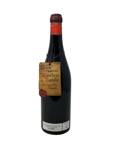 Barolo - 1961 - Marchesi di Barolo - Seltenste Weine