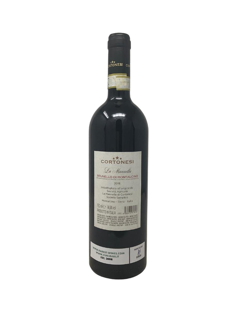 Brunello di Montalcino "La Mannella" - 2018 - Cortonesi - Raritätenweine