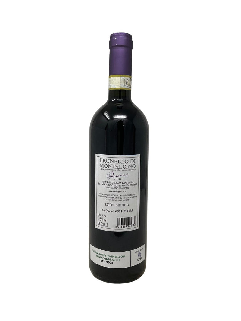 Brunello di Montalcino "Pomona" - 2018 - Villa Poggio Salvi - Raritätenweine