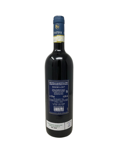 Brunello di Montalcino Riserva - 2017 - Fattoi - Raritätenweine