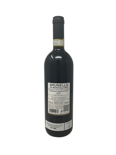 Brunello di Montalcino Riserva "Mercatale" - 2017 - Ridolfi - Raritätenweine