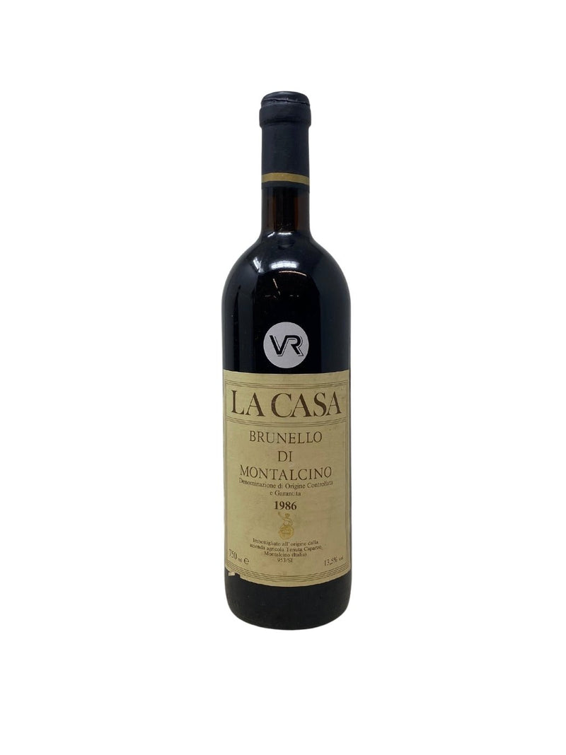 Brunello di Montalcino "Vigna La Casa" - 1986 - Tenuta Caparzo - Raritätenweine