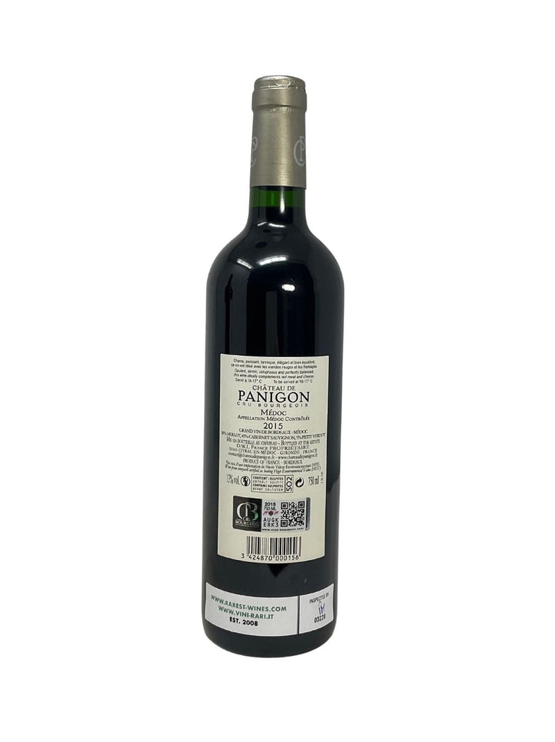 Chateau de Panigon - 2015 - Medoc - Seltenste Weine