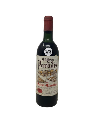 Chateau du Paradis - 1964 - St Emilion - Seltenste Weine