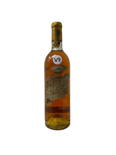 Chateau La Tour Blanche - 1959 - Sauternes - Seltenste Weine