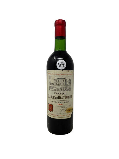 Chateau Latour du Haut Moulin - 1968 - Fronsac - Raritätenweine