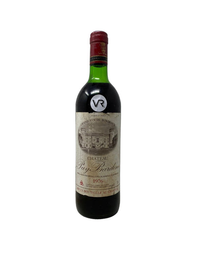 Chateau Puy Bardens - 1976 - Cotes de Bordeaux - Raritätenweine