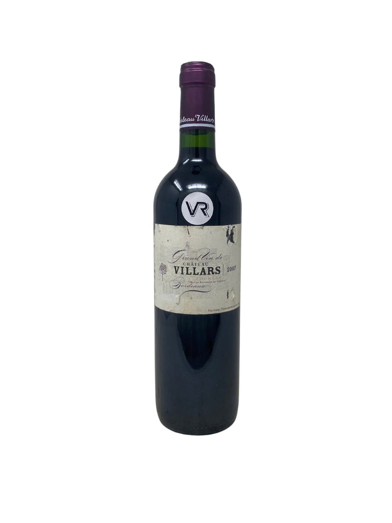 Chateau Villars - 2007 - Fronsac - Raritätenweine