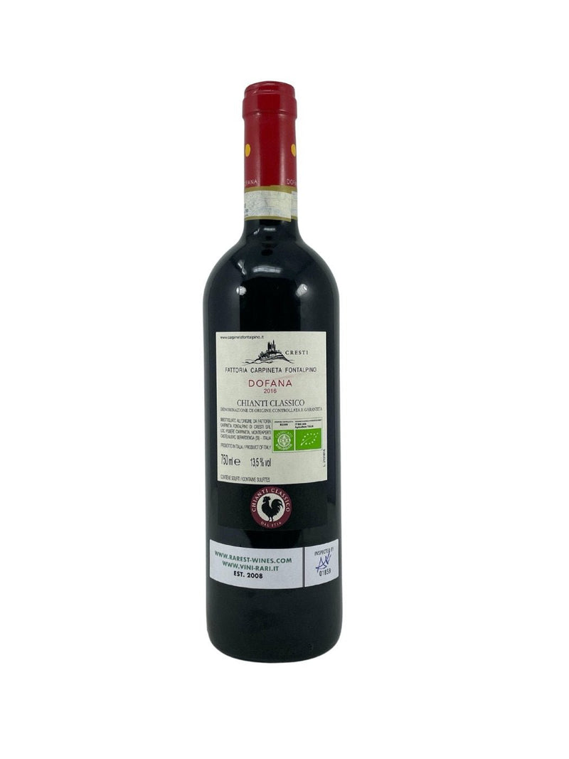 Chianti Classico "Dofana" - 2016 - Fattoria Carpineta Fontalpino - Raritätenweine