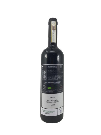 Chianti Classico Riserva - 2018 - Villa Calcinaia Conti Capponi - Raritätenweine