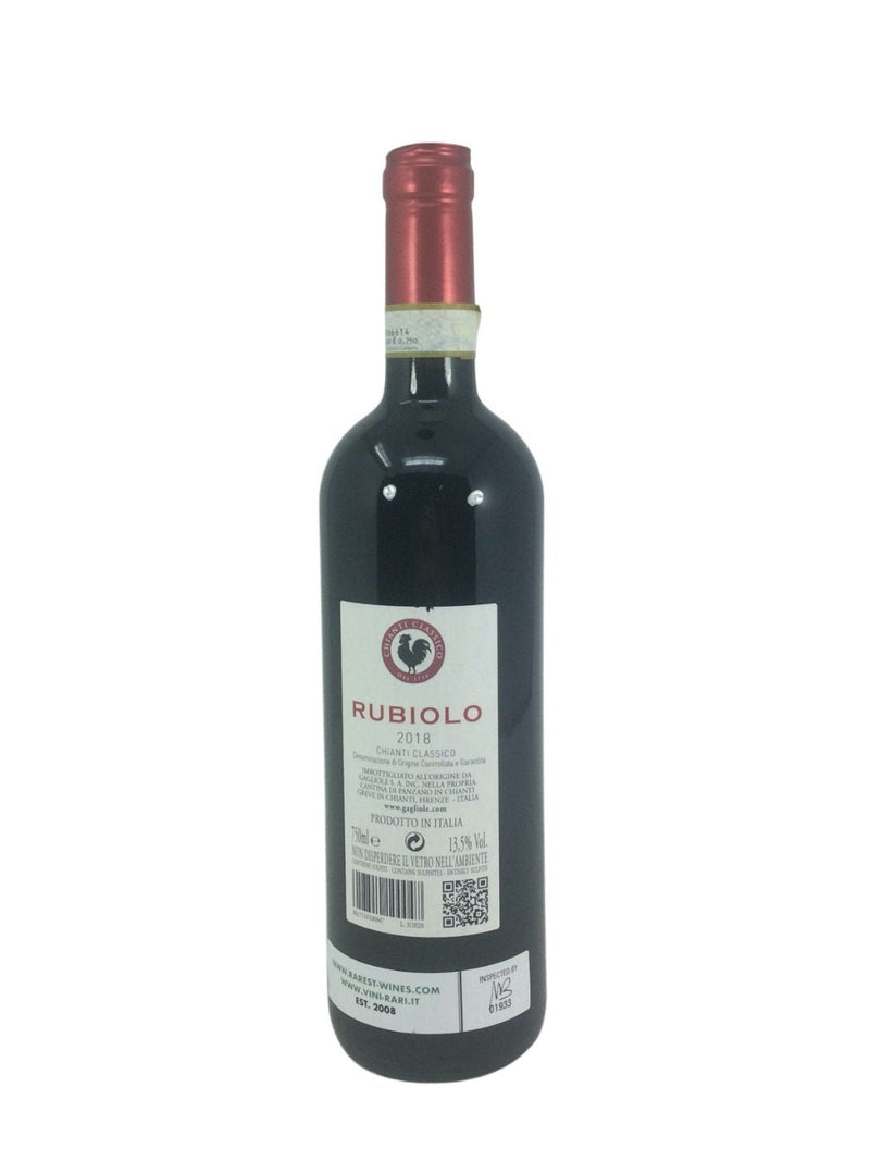 Chianti Classico "Rubiolo" - 2018 - Gagliole - Raritätenweine