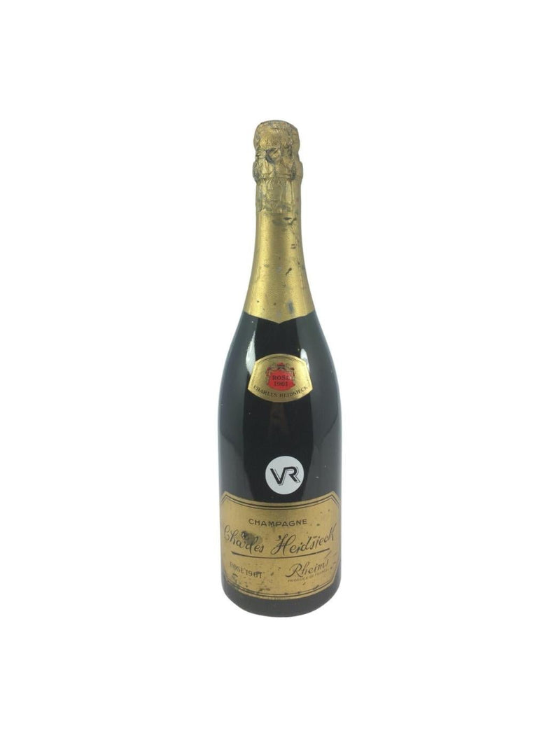 Cuvée Brut Rose - 1961 - Charles Heidsieck - Raritätenweine